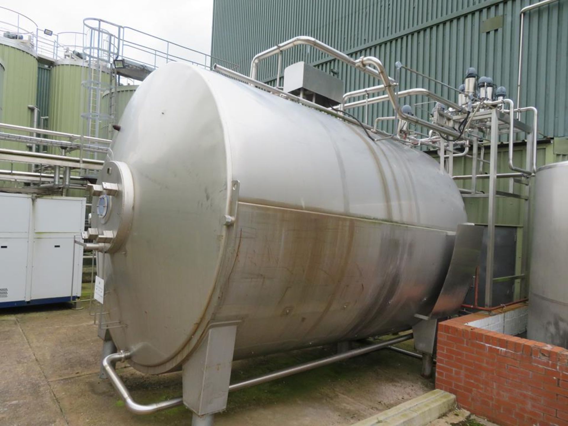 Stainless steel horizontal tank - Image 4 of 4