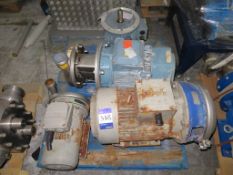 Pallet of 4 x Pumps