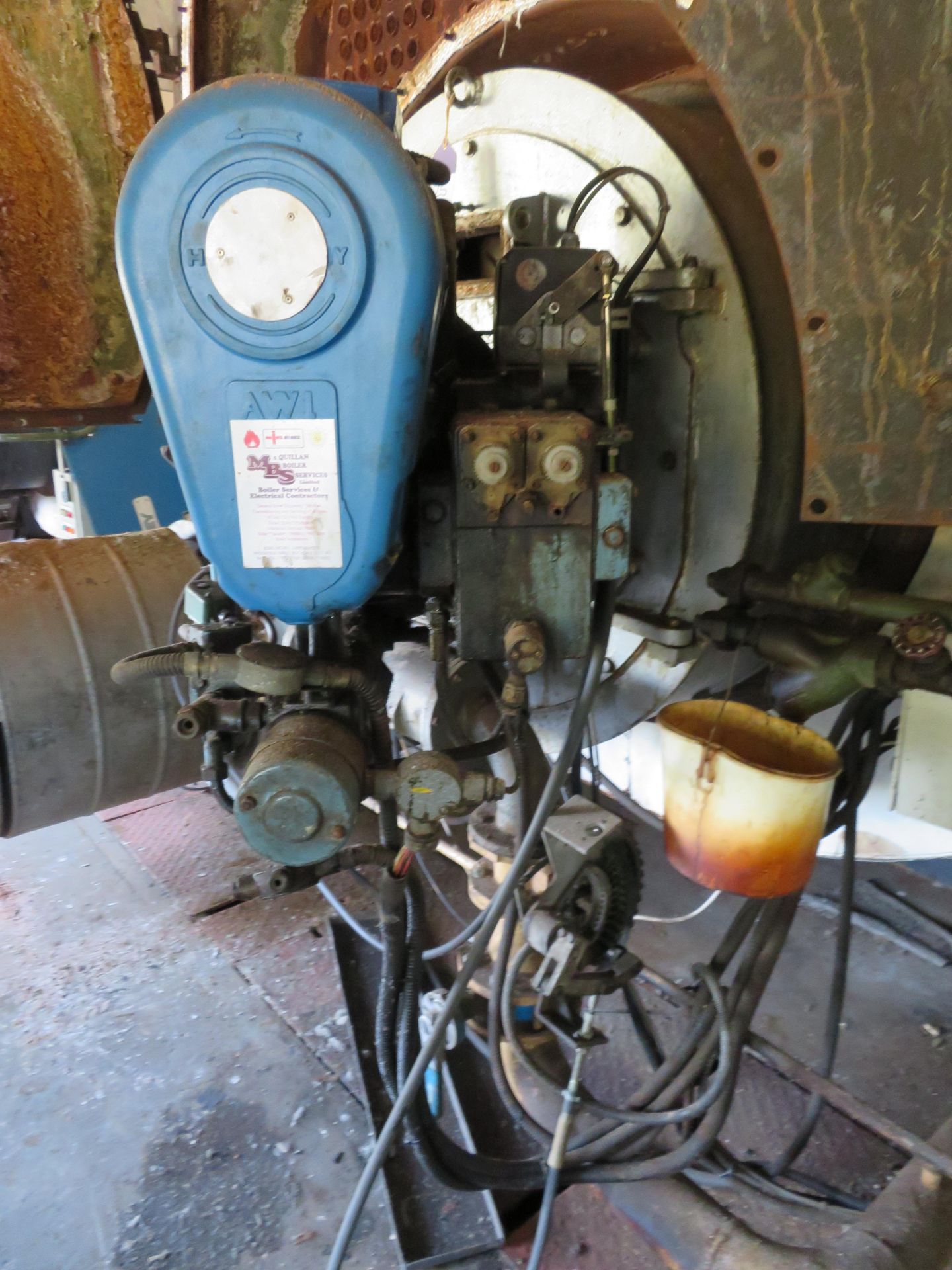 Robey Lincoln steam boiler 1975. - Image 10 of 10