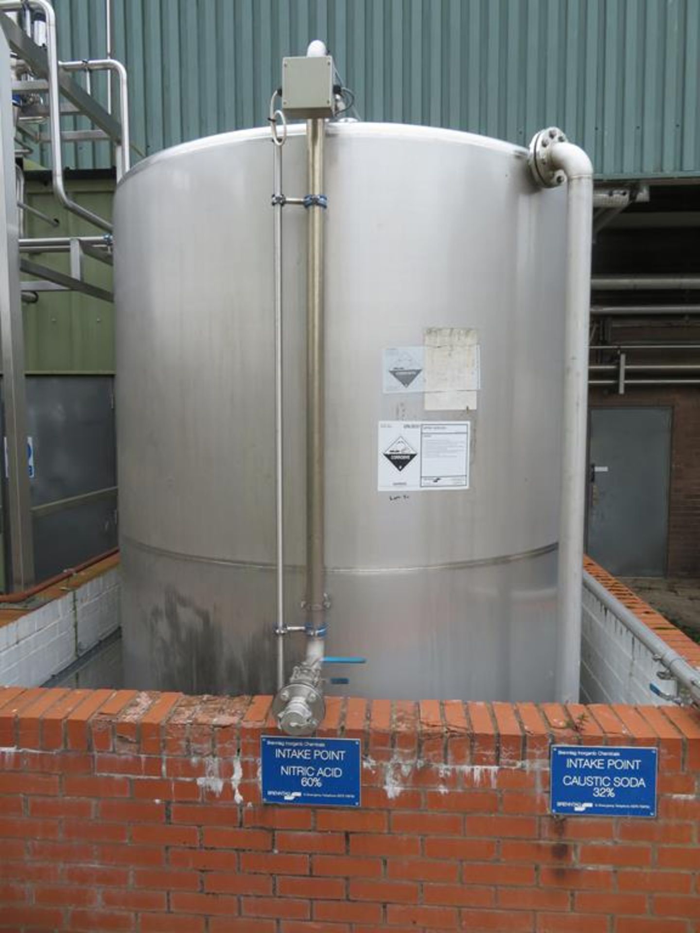 1999 Kells stainless steel 10,000 litre nitric aci - Image 3 of 5