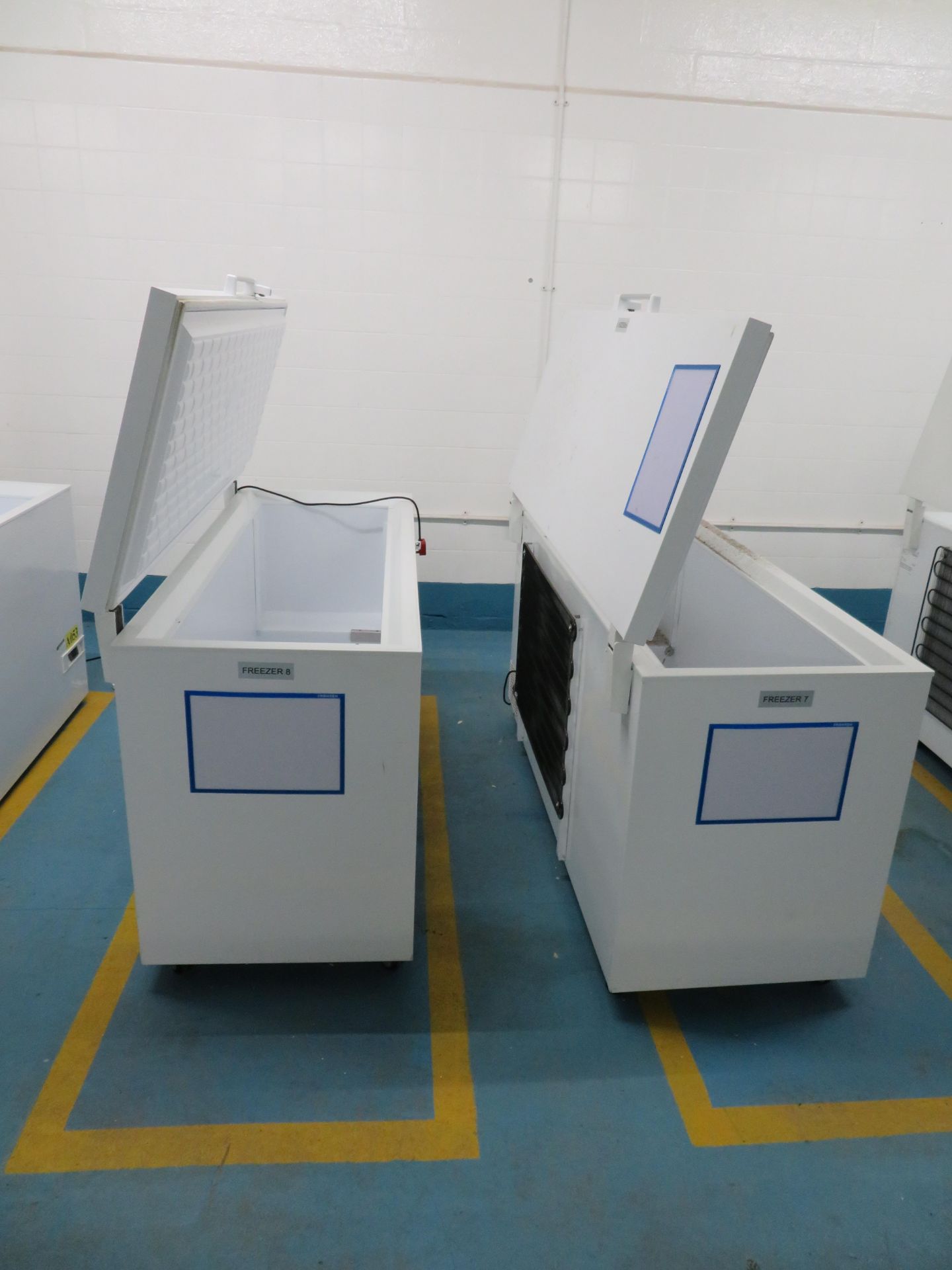 2 x Vestfrost VT407 (-60°C) chest freezers NOS 7/8