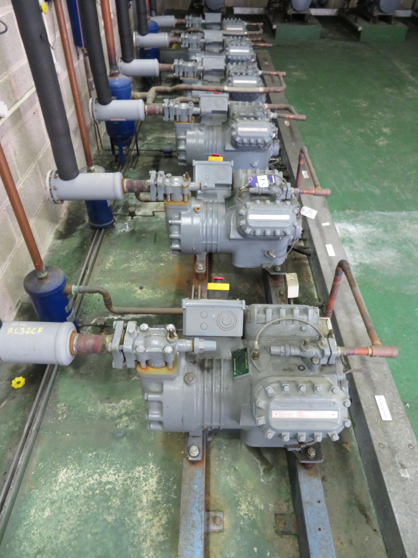 6 x DWM Copeland refrigeration compressors Model D - Image 4 of 20