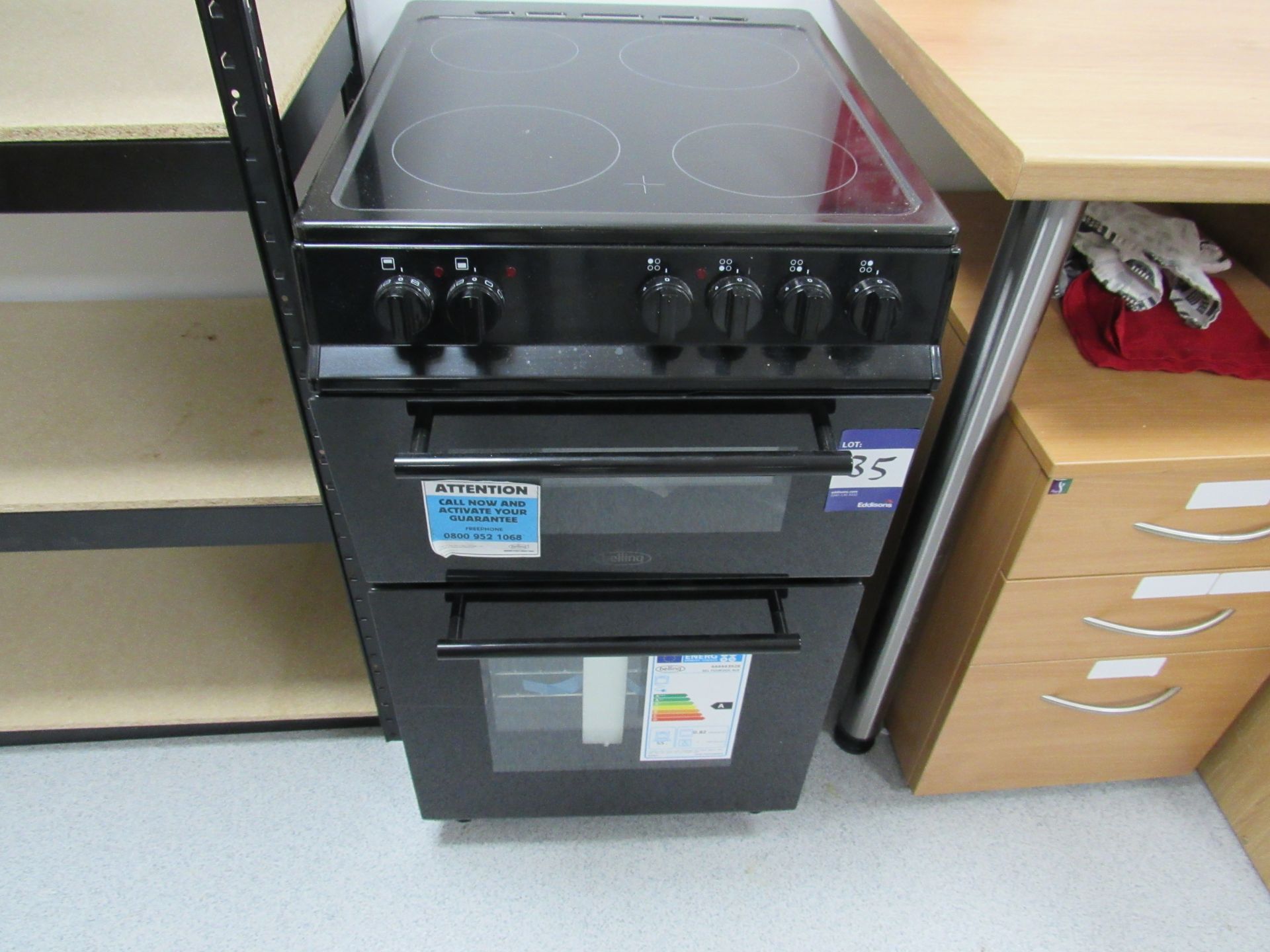 Belling FS50EDOC Black Double Oven