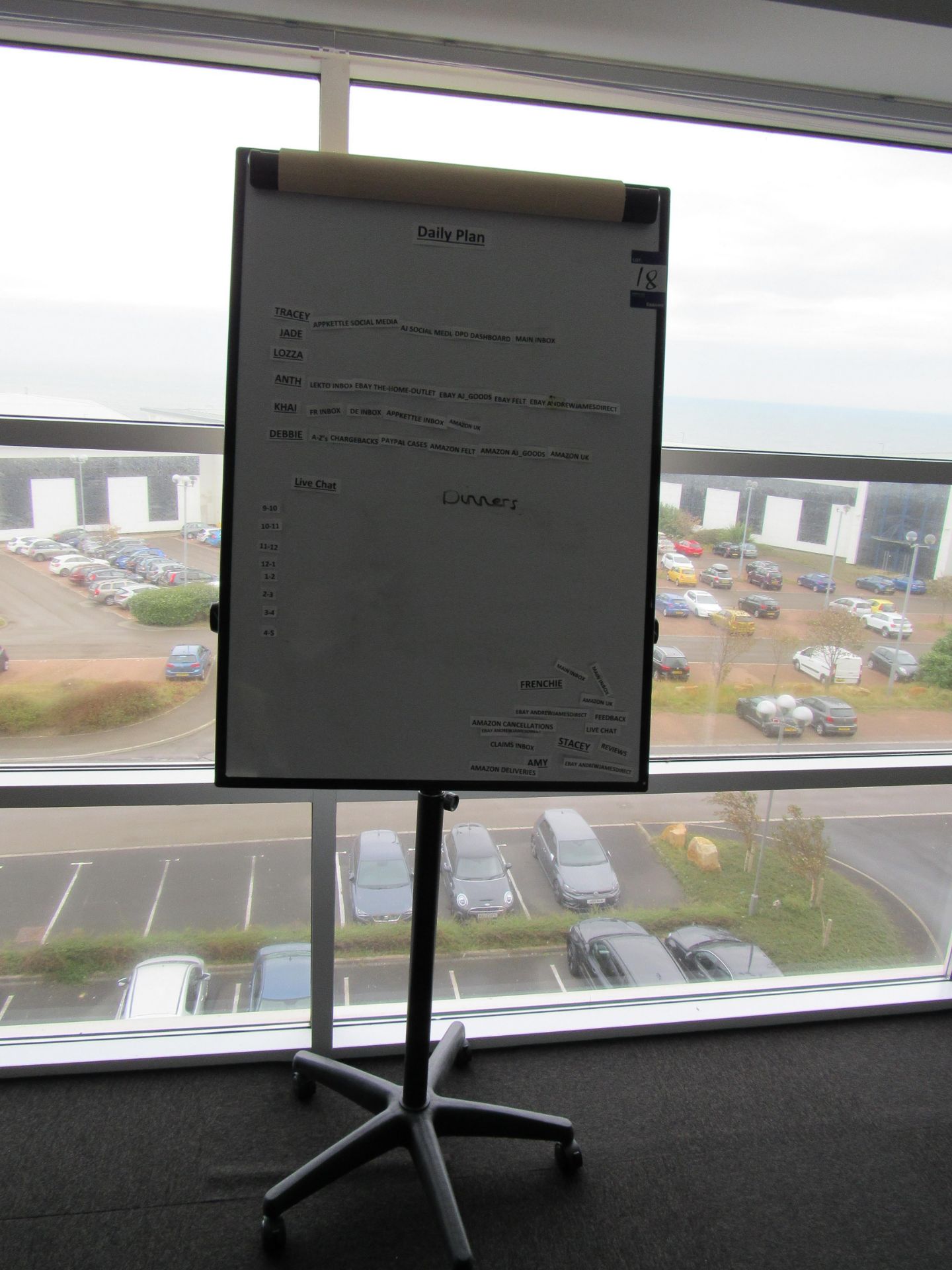 Mobile Whiteboard/Flip Chart Stand - Image 2 of 2