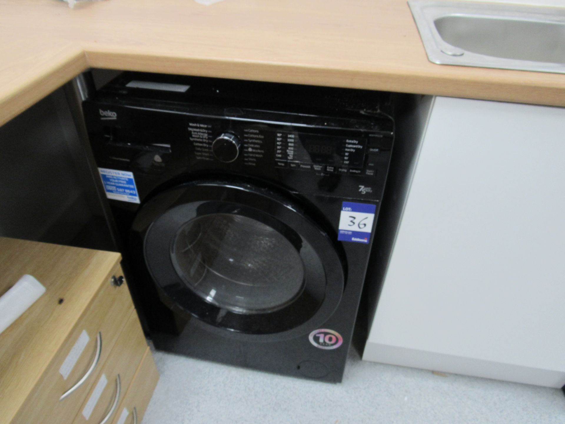 Beko WDR7543121B Washing Machine