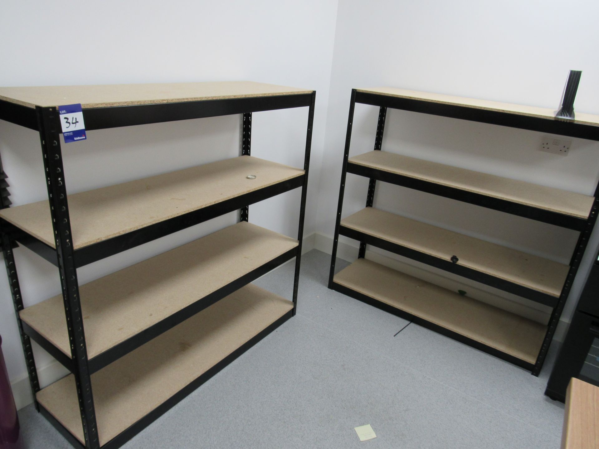 2 Steel Boltless Steel Shelf Units - Image 2 of 2