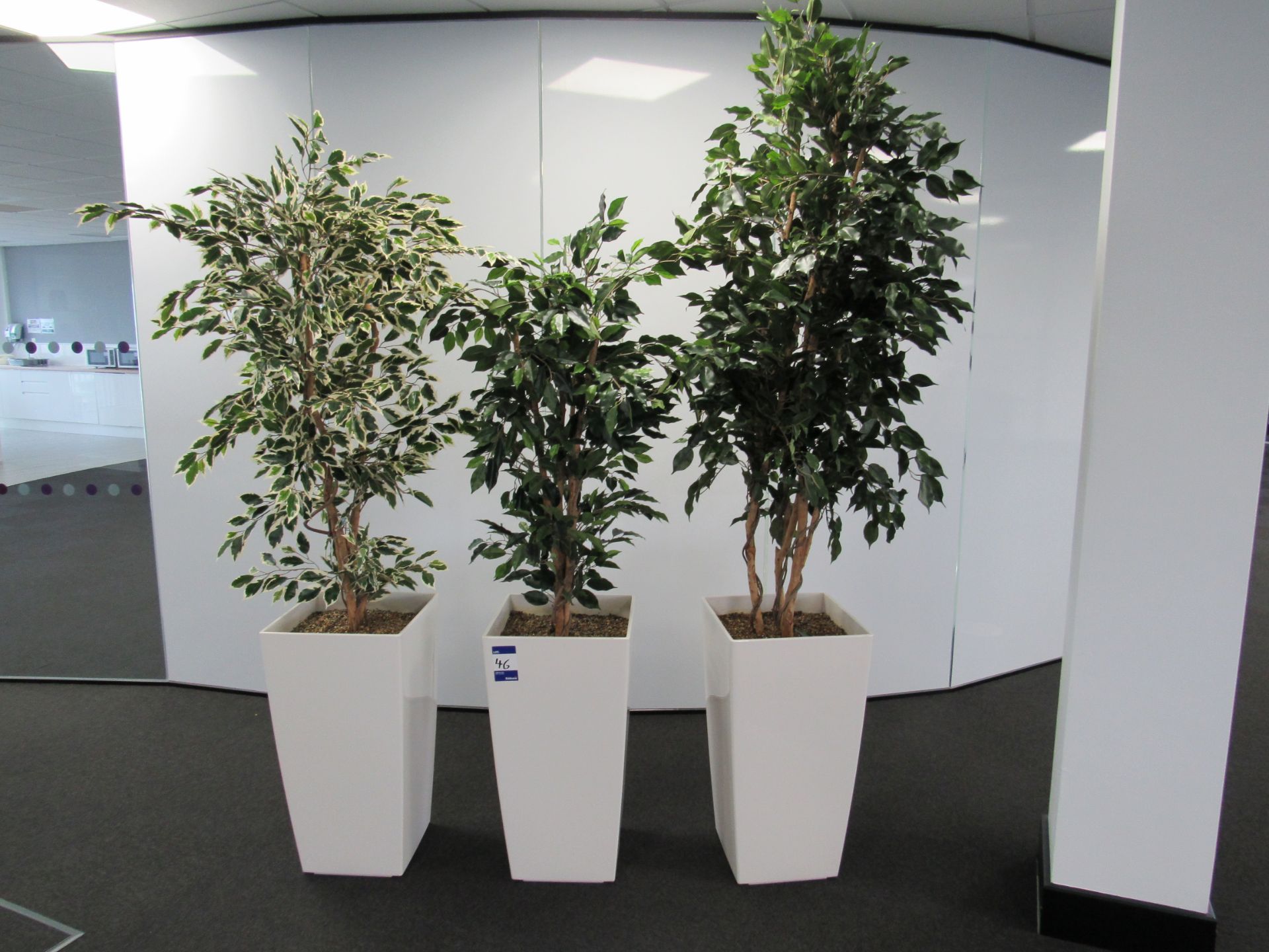 3 Various Artificial Plants - Image 2 of 2