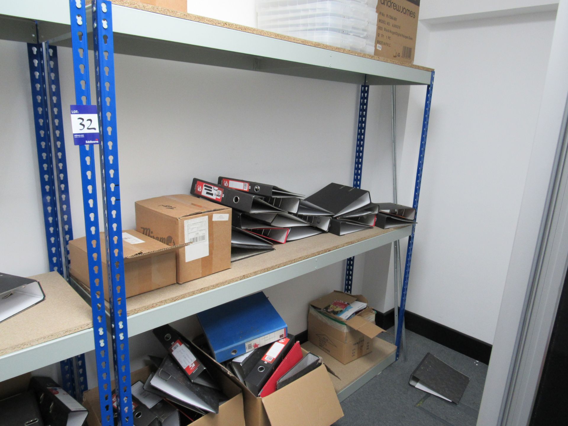 2 Boltless Steel Shelving Units