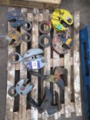 Pallet of Lifting Clogs and plate lifters
