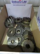 Box of milling cutters
