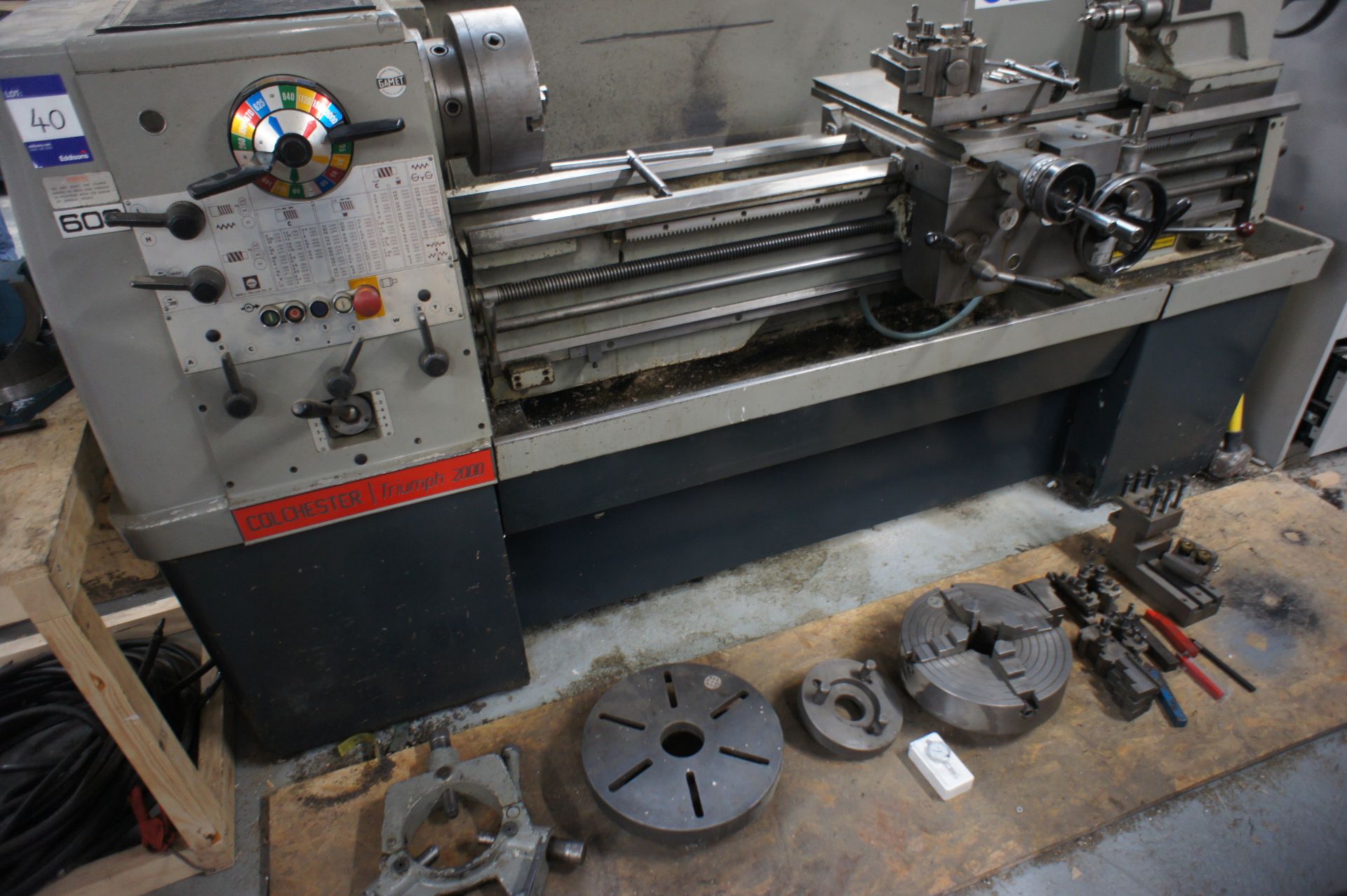 Colchester Triumph 2000 Engineers Centre Lathe - Image 24 of 24