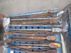 Pallet of 11x Pipe Wrenches
