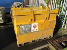 Western 10TC 950ltr Diesel Tank/Bund. Please note there is a £10 plus VAT Lift Out Fee on this lot.