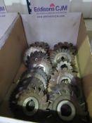 Box of milling cutters