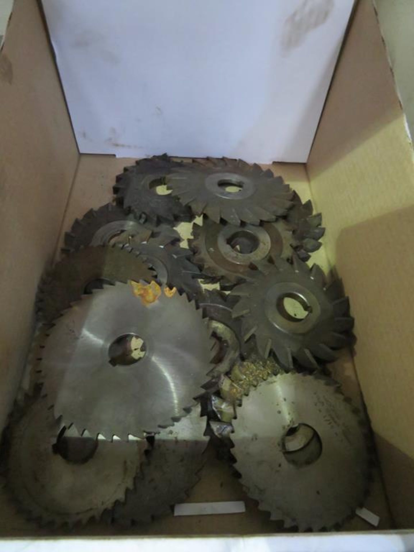 Box of milling cutters