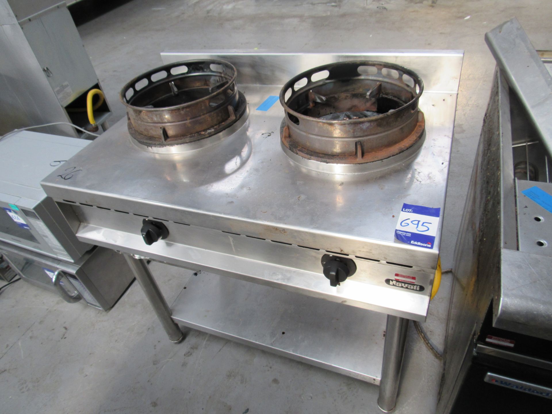 Nayati Nger 960G Wok Station, 2 Burner, G2029