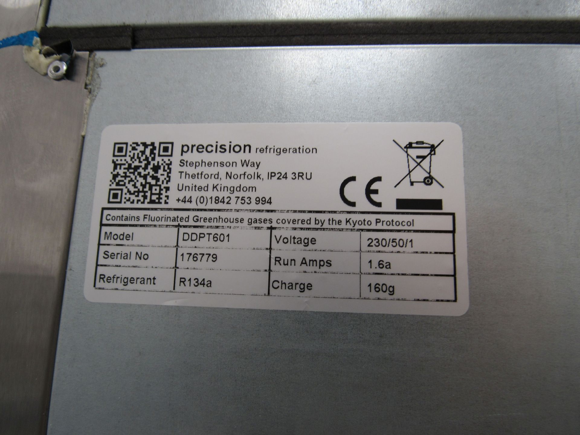 Precision DDPT60L Duck Drying Refrigerator 40-6090 - Image 4 of 4