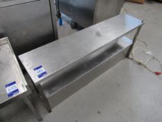 Stainless Steel Table 600x640x600mm High with 2 Ti