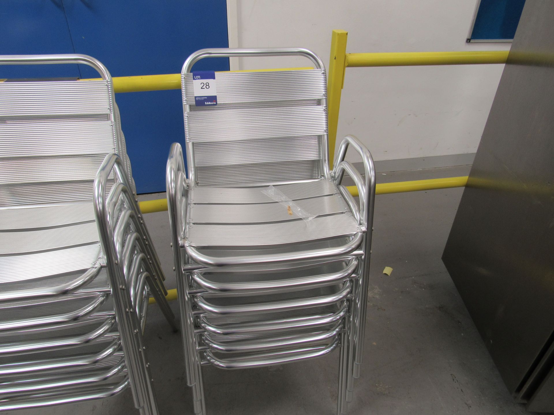 6 x Aluminium Chairs