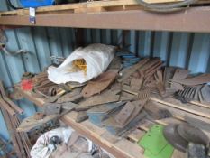 Agricultural items and tool boxes and contents