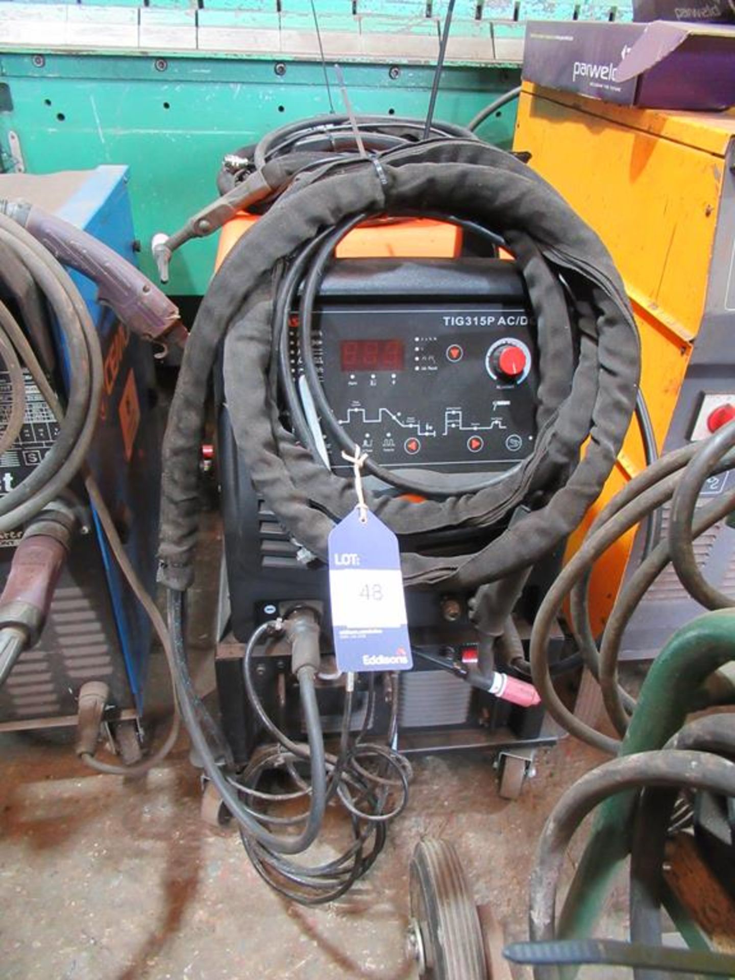 A Jasic TIG 315P AC/DC welder