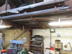 Metal Profile stock to underneath of mezzanine floor