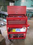 A tool box and trolley