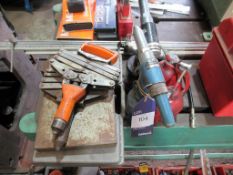 A selection of manual and pneumatic pop riveters