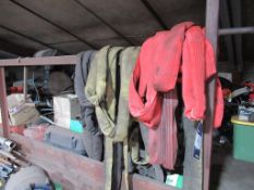 A selection of lifting strops