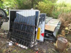 Various metal sheeting etc.