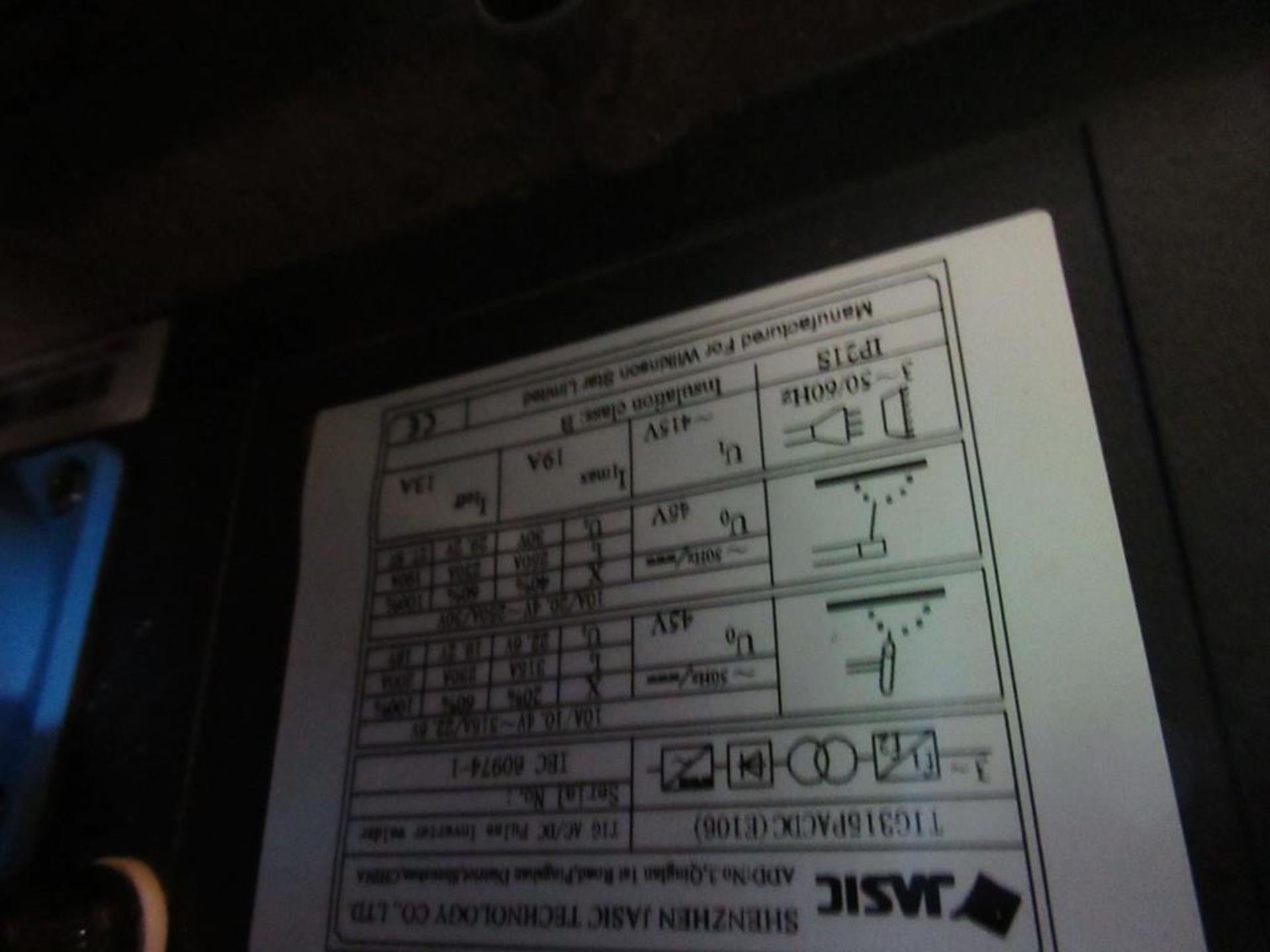 A Jasic TIG 315P AC/DC welder - Image 4 of 5