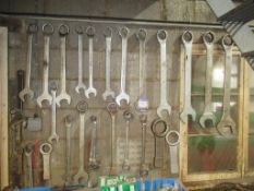 A selection of various Gedore spanners