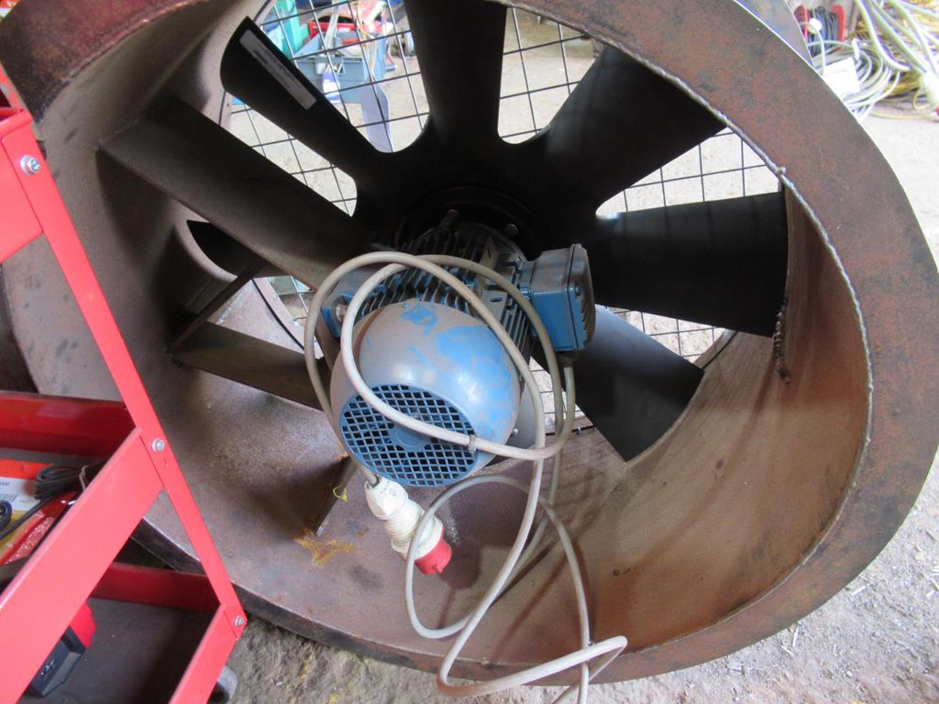 A Fabricated 3PH fan unit - Image 2 of 2