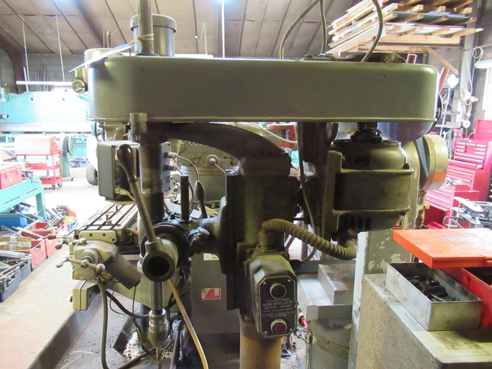 Jones & Shipman pedestal drill - Image 2 of 4