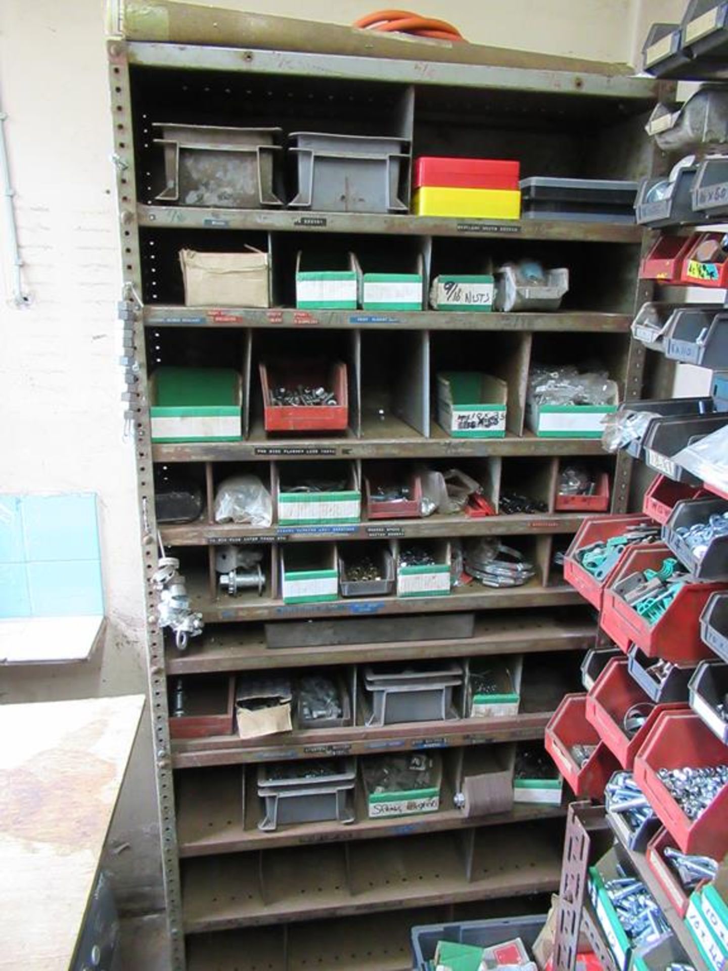 Contents of spares/store room