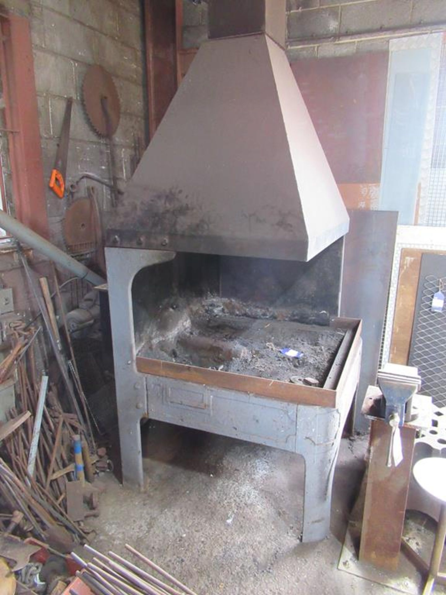 A Blacksmiths forge height with canopy - Image 2 of 4