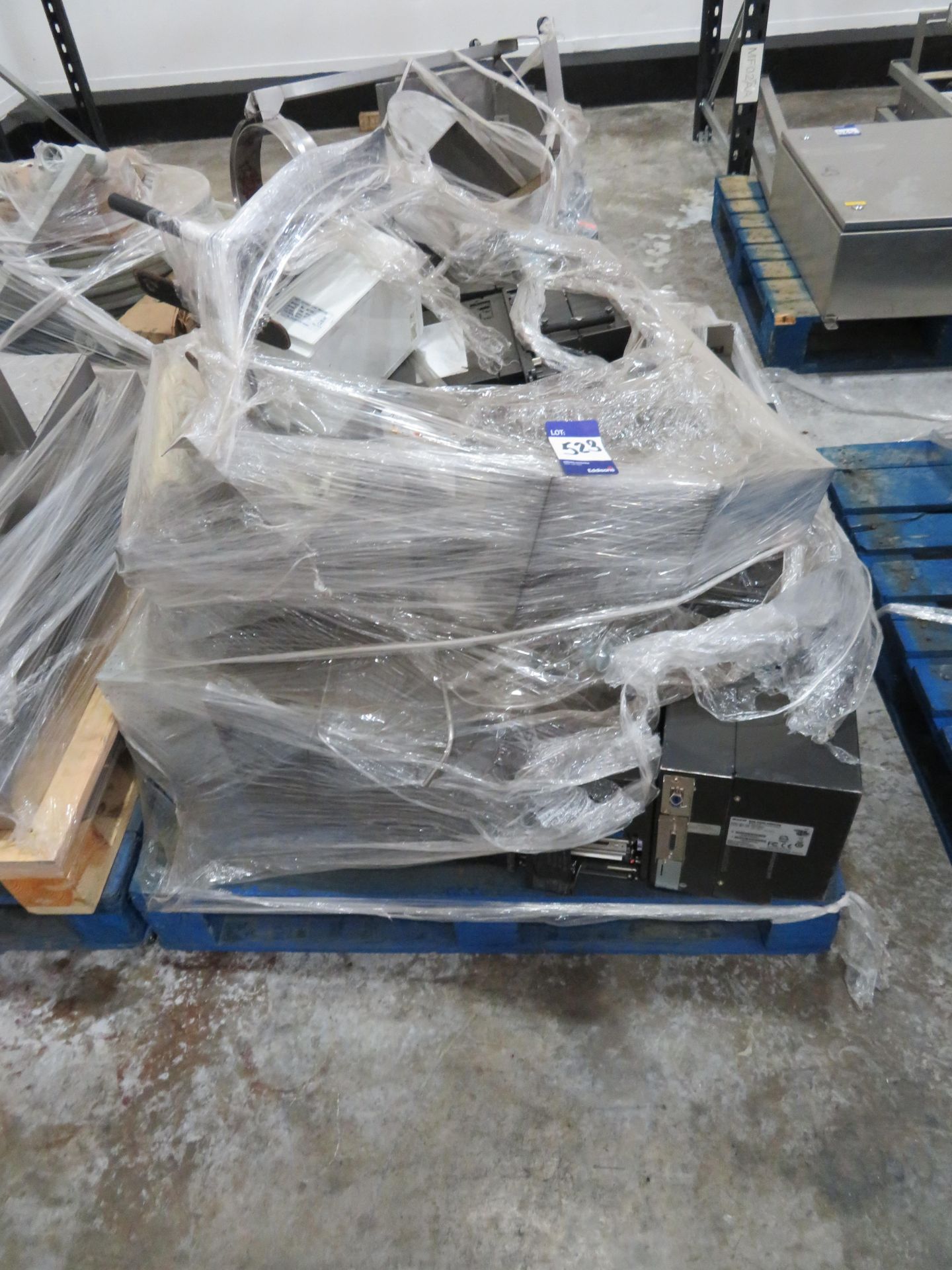 Pallet of SATO Bar code printers