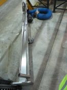 Palmatic SS Cheese Block lifter. Single jib with fan unit.