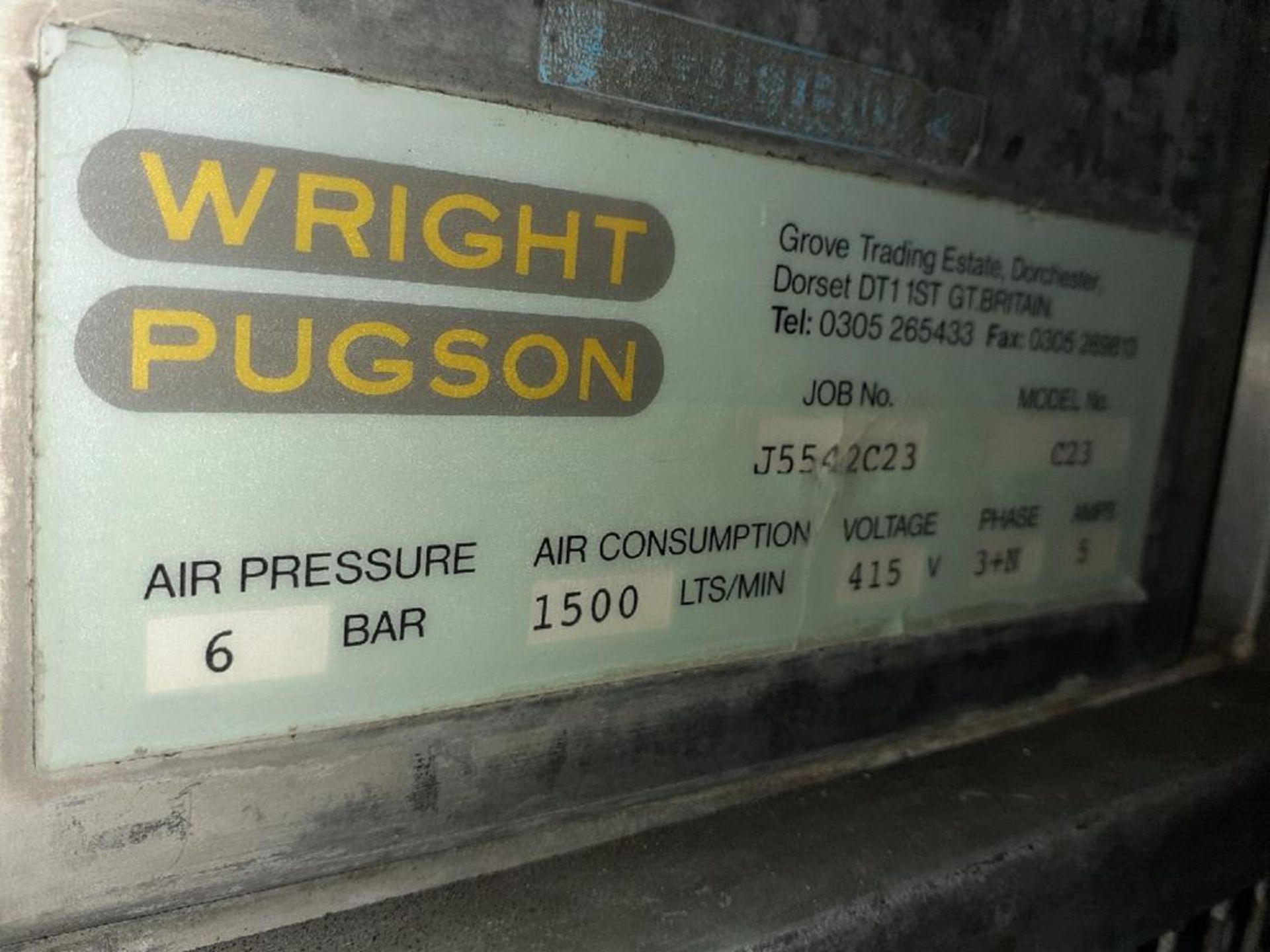 Wright Pugson C23 through feed Cheese cutter. - Image 12 of 12