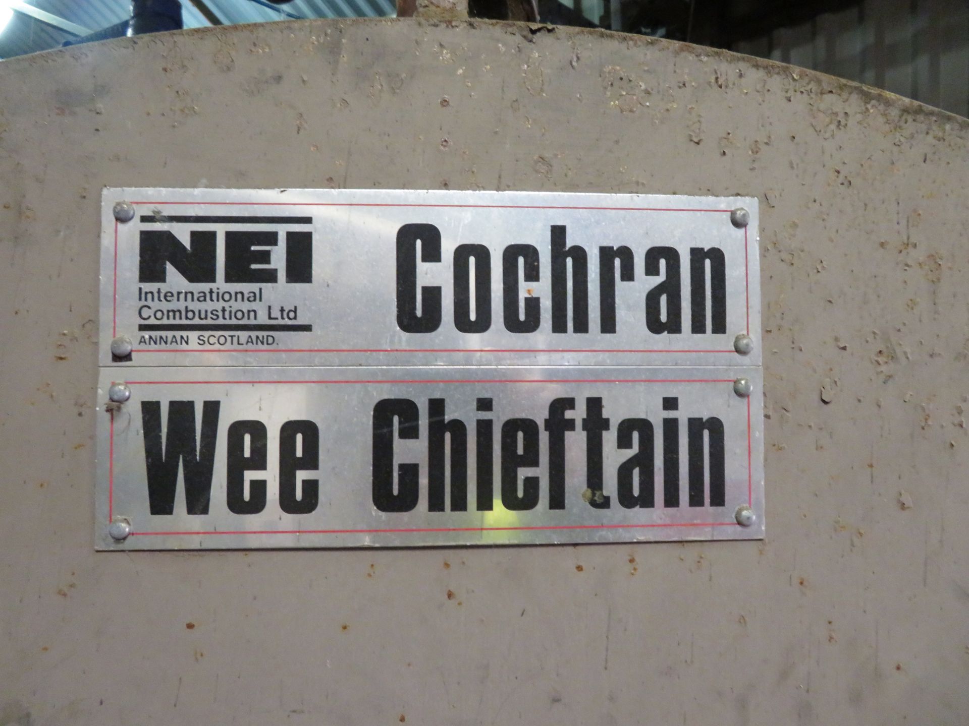 Thompson Cochran Wee Chieftan Steam Boiler - Image 7 of 10