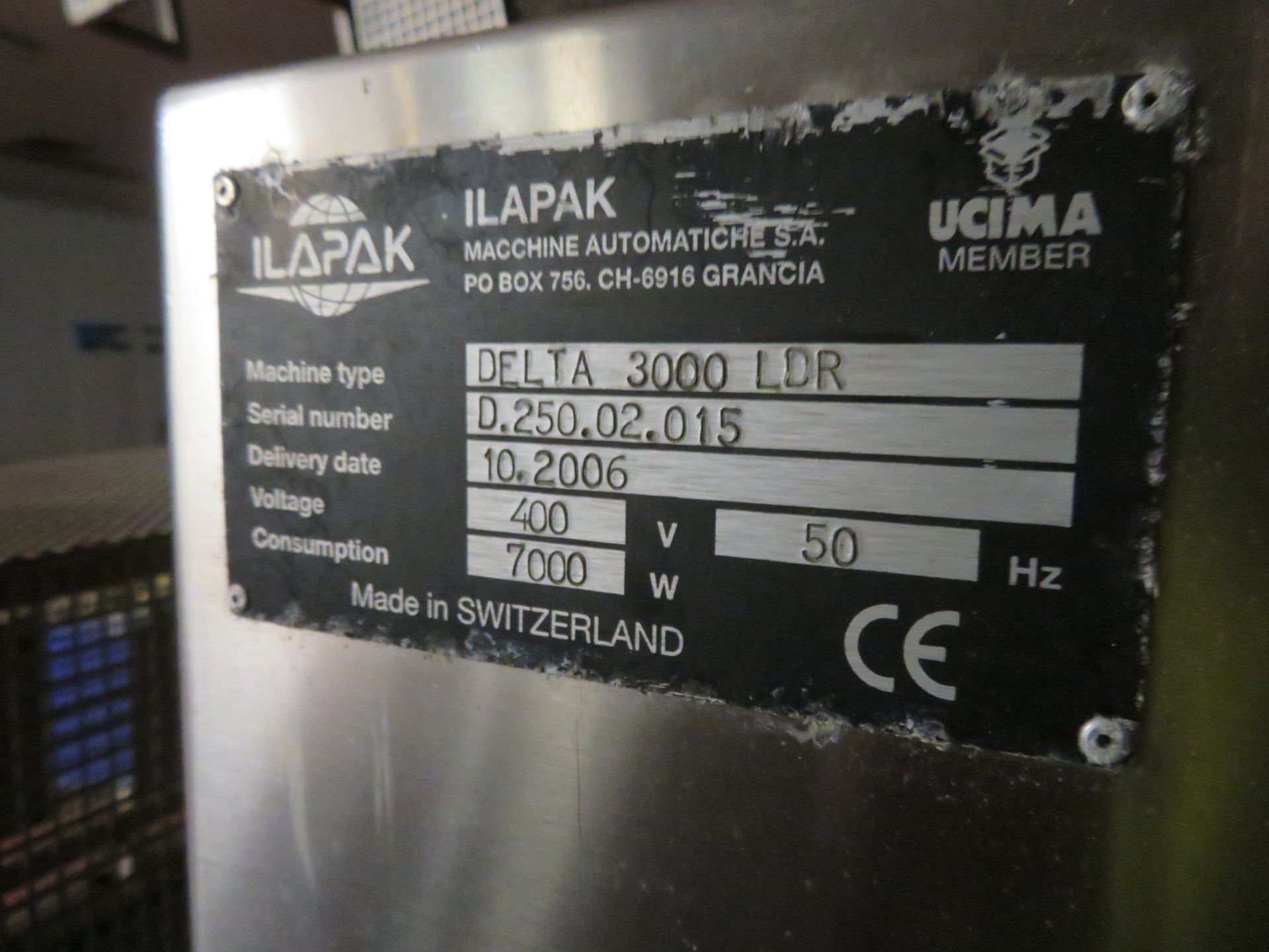 Ilapak Delta 3000 HSR. Horizontal Flow Wrapper - Image 7 of 7