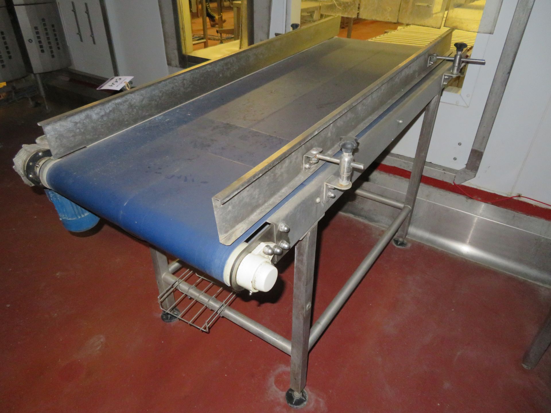 SS Driven conveyor with food grade belt - Image 2 of 3