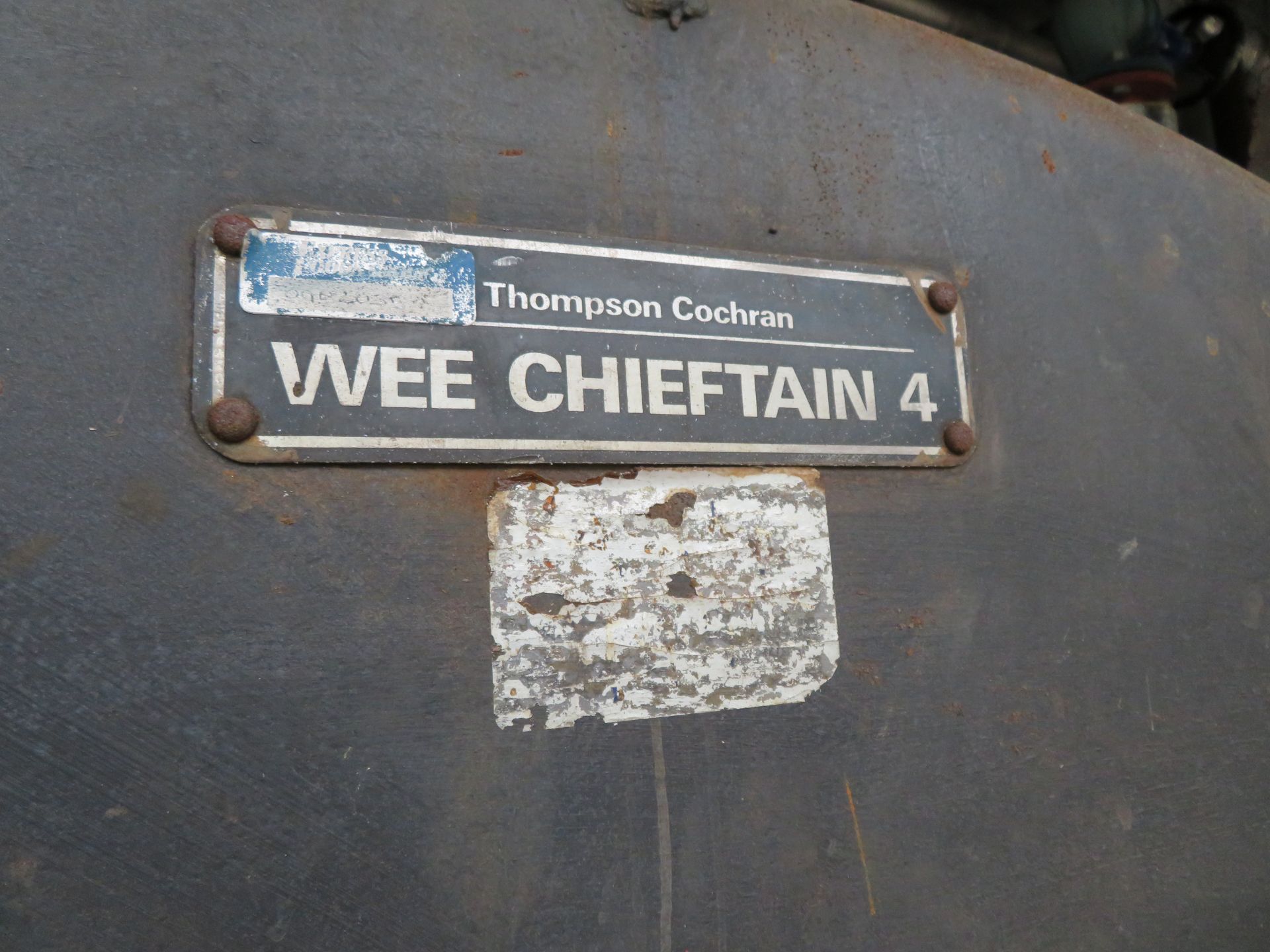 Thompson Cochran Wee Chieftan Steam Boiler - Image 3 of 16