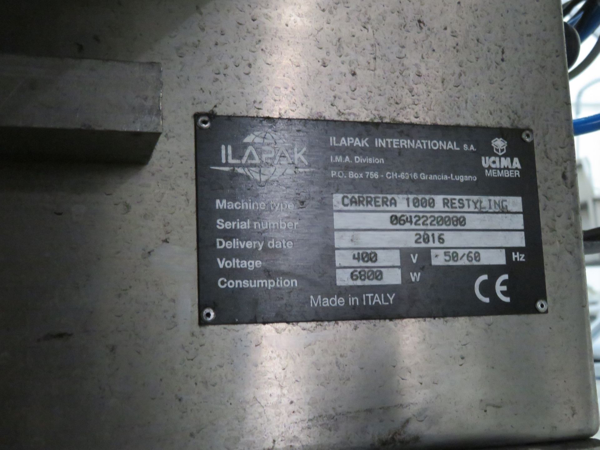 Ilapak Carrera 1000 SS Horizontal Flowrapper - Image 14 of 14