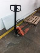 Pallet Truck/hand pump truck.