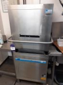 2016 Meiko DV 80.2 Marine Pass-through Dishwasher with Trays