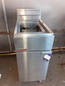 Fastfri Single Tank Twin Basket Free Standing Gas Fryer