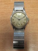 1944 Omega Officer Manual wind Swedish Military wrist watch.