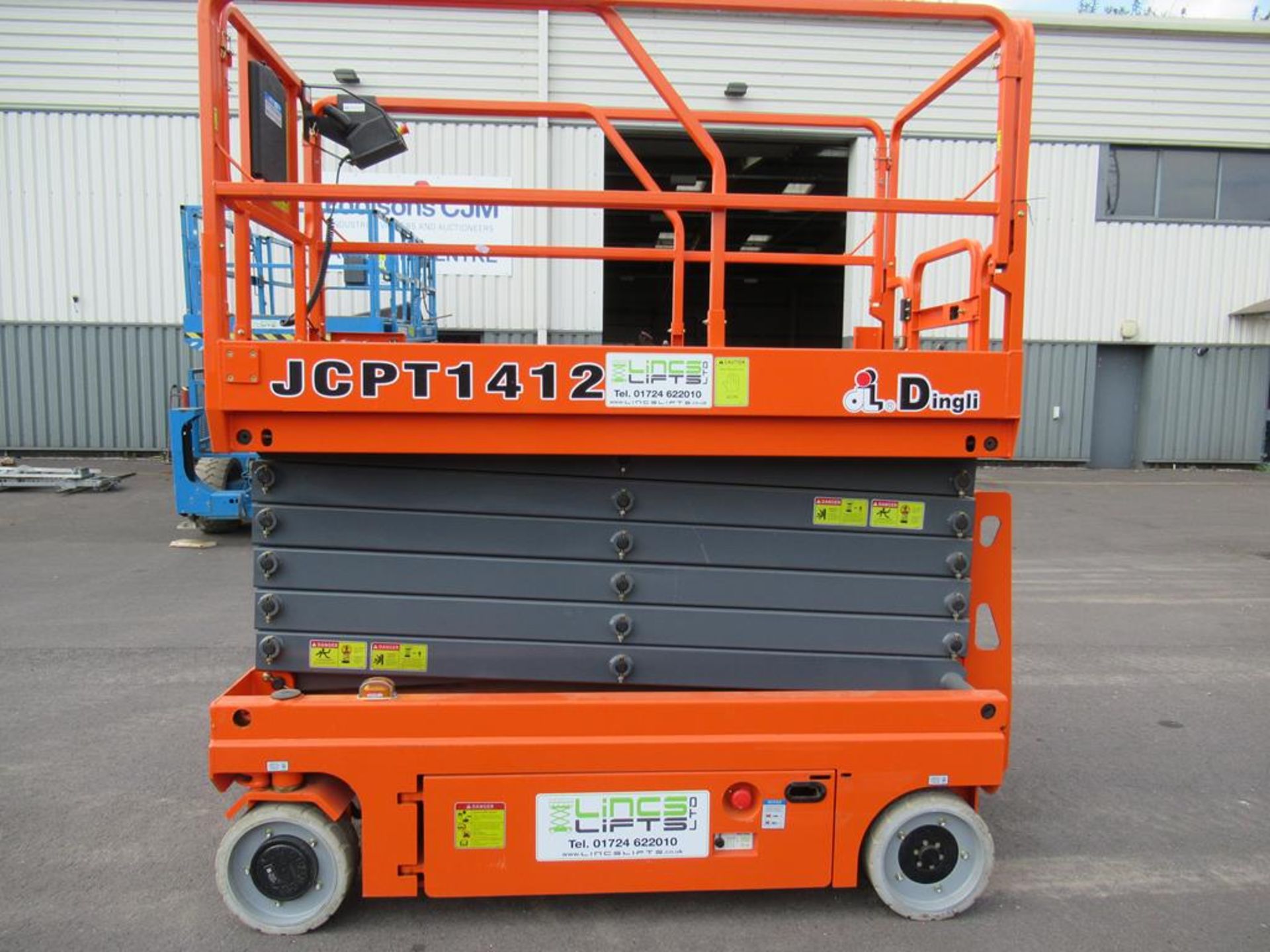 Dingli JCPT 1412 DC 24V electric scissor lift - Image 6 of 7