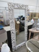 Large Decorative Wall Mirror 1900mm x 850mm approx